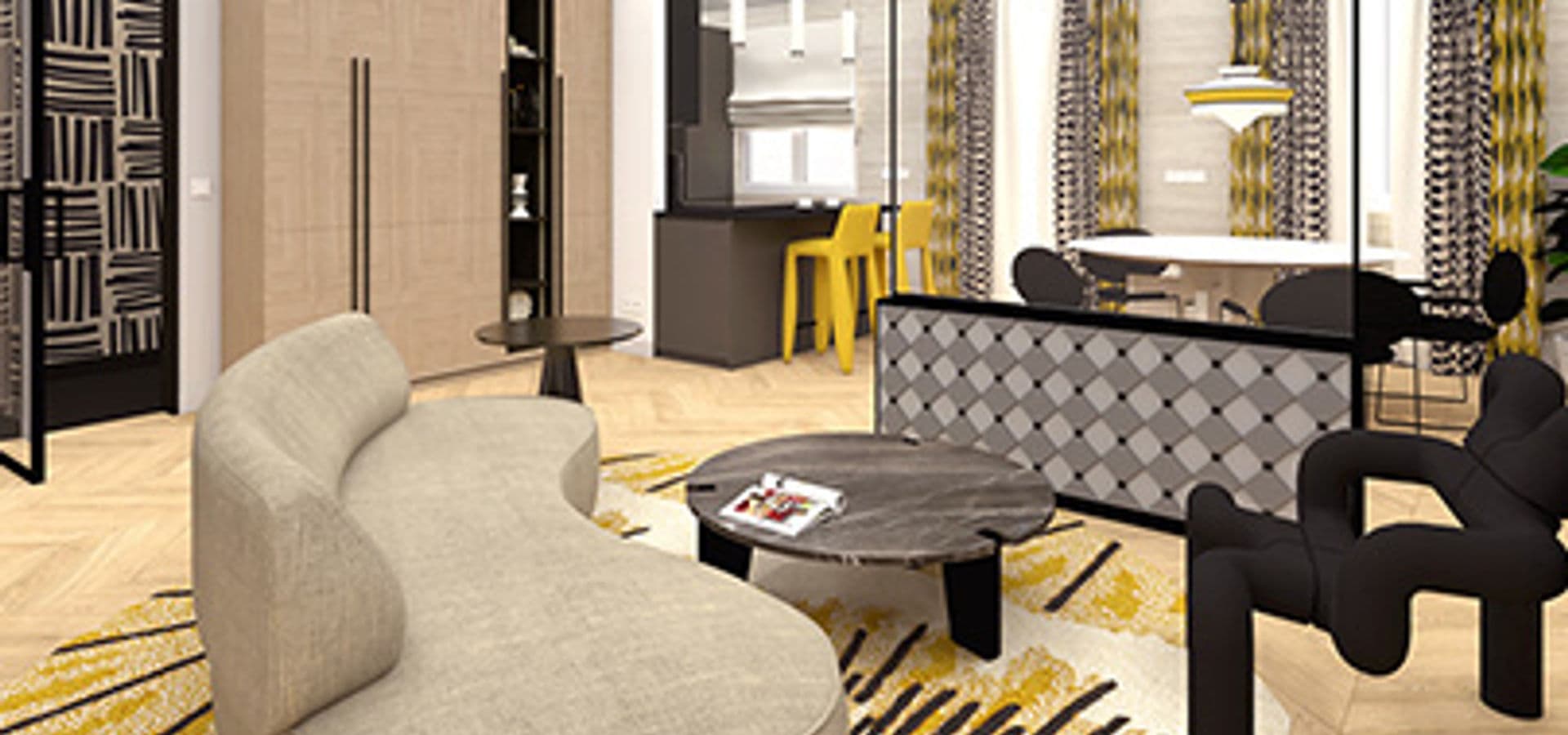 Progetto di interior design